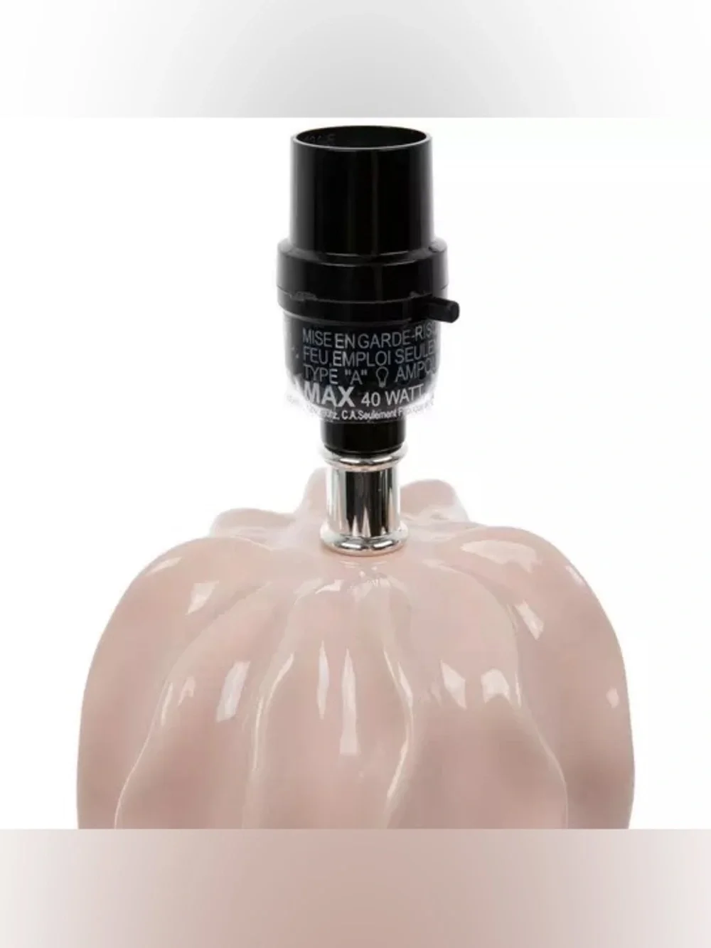 Pink Ripple Lamp